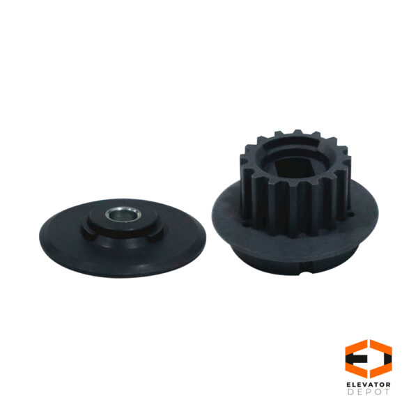 Polea dentada para motor operador de puertas Fermator Modelo ED-SPPDF